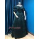 Surface Spell Gothic Portrait of a Lady Crinolines Velveteen Long One Piece(Full Payment Without Shipping)